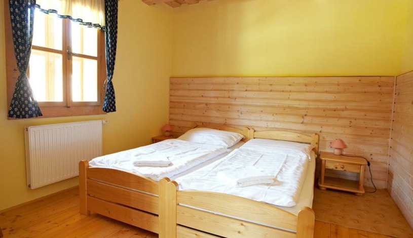 Valašská chalupa na Podťatém Velké Karlovice - Čtyřlůžkový apartmán, Dvoulůžkový apartmán